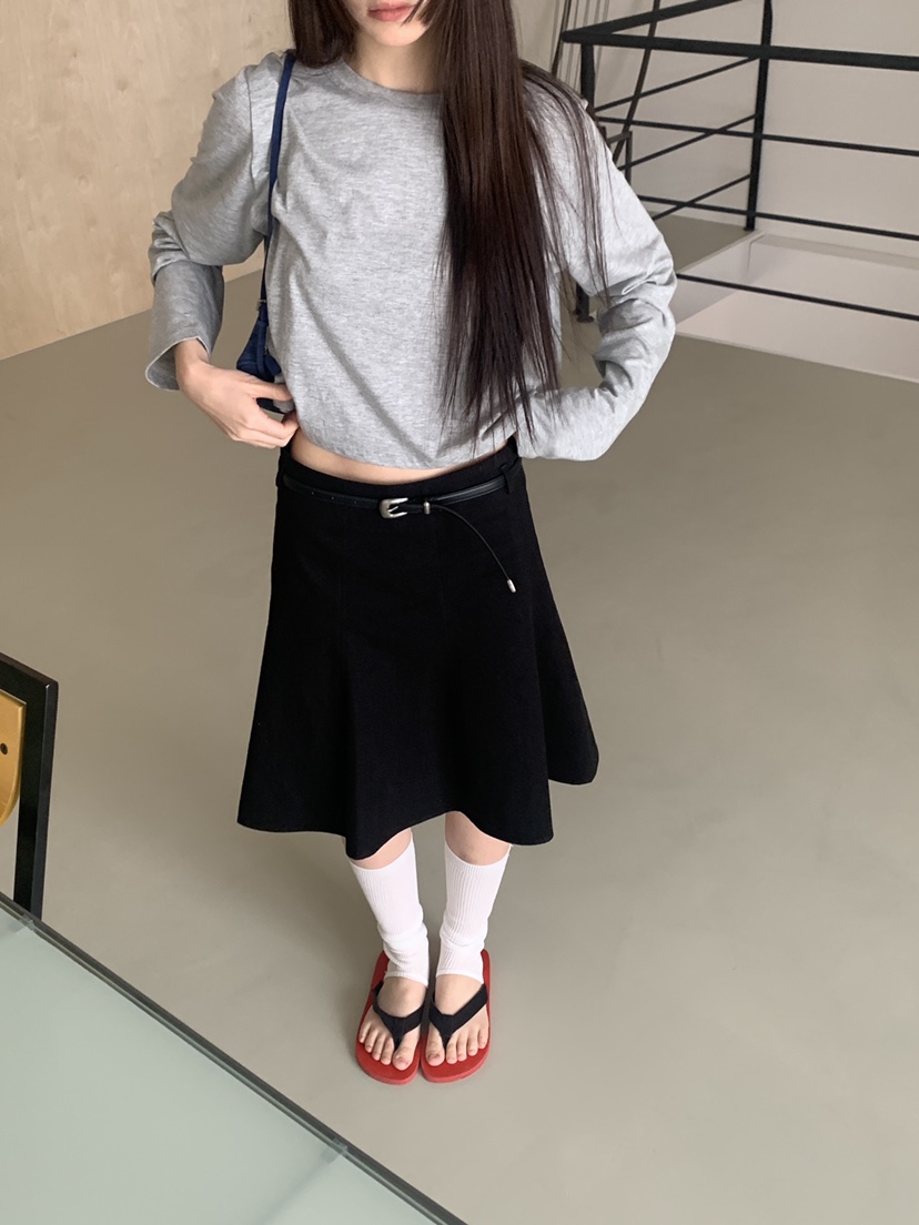 LOGARDEN韓國東大門代購女裝新品人氣半身裙中短裙不含腰帶LO GARDEN半身裙/中短裙