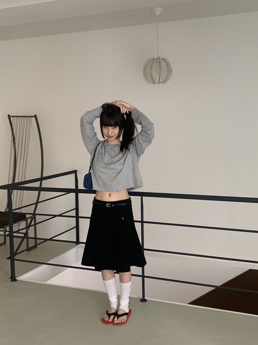 LOGARDEN韓國東大門代購女裝新品人氣半身裙中短裙不含腰帶LO GARDEN半身裙/中短裙