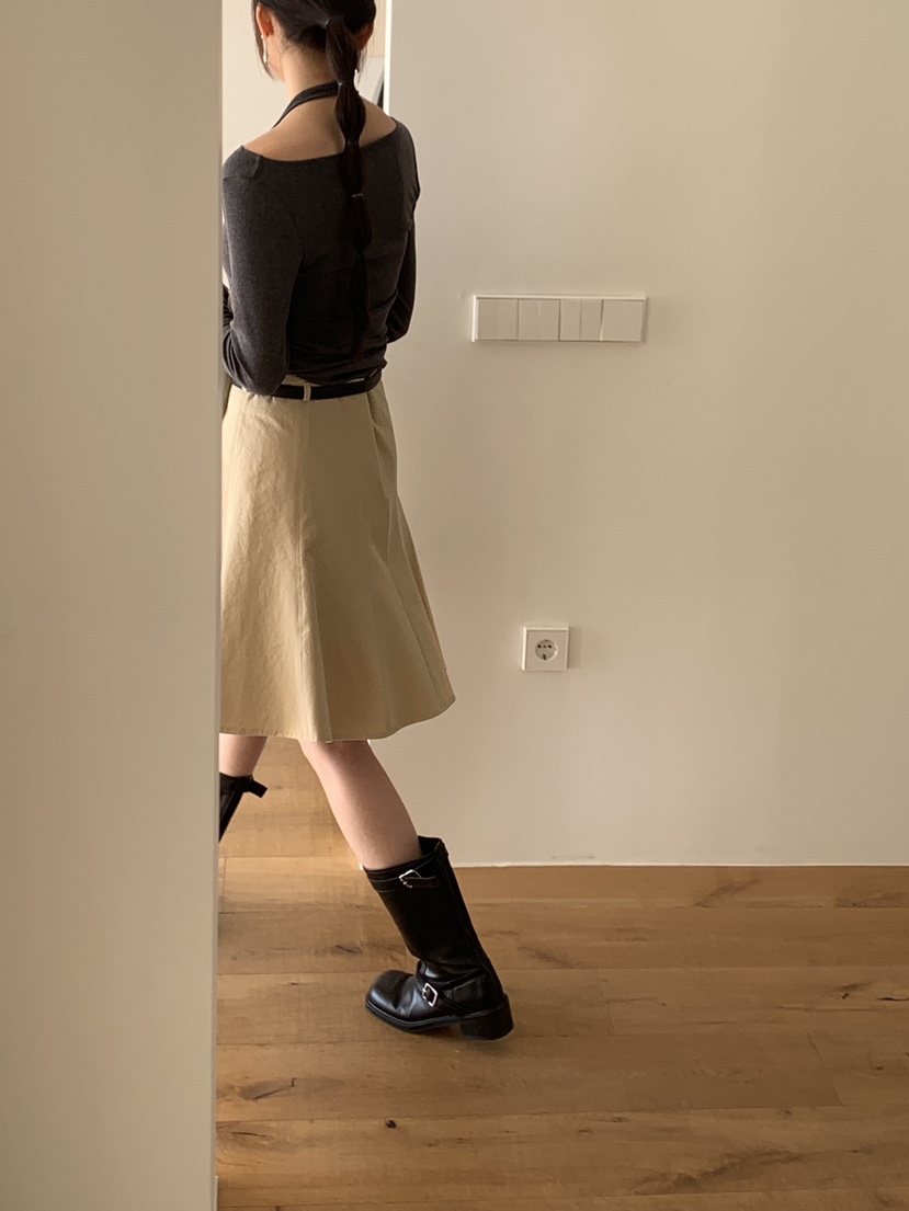 LOGARDEN韓國東大門代購女裝新品人氣半身裙中短裙不含腰帶LO GARDEN半身裙/中短裙