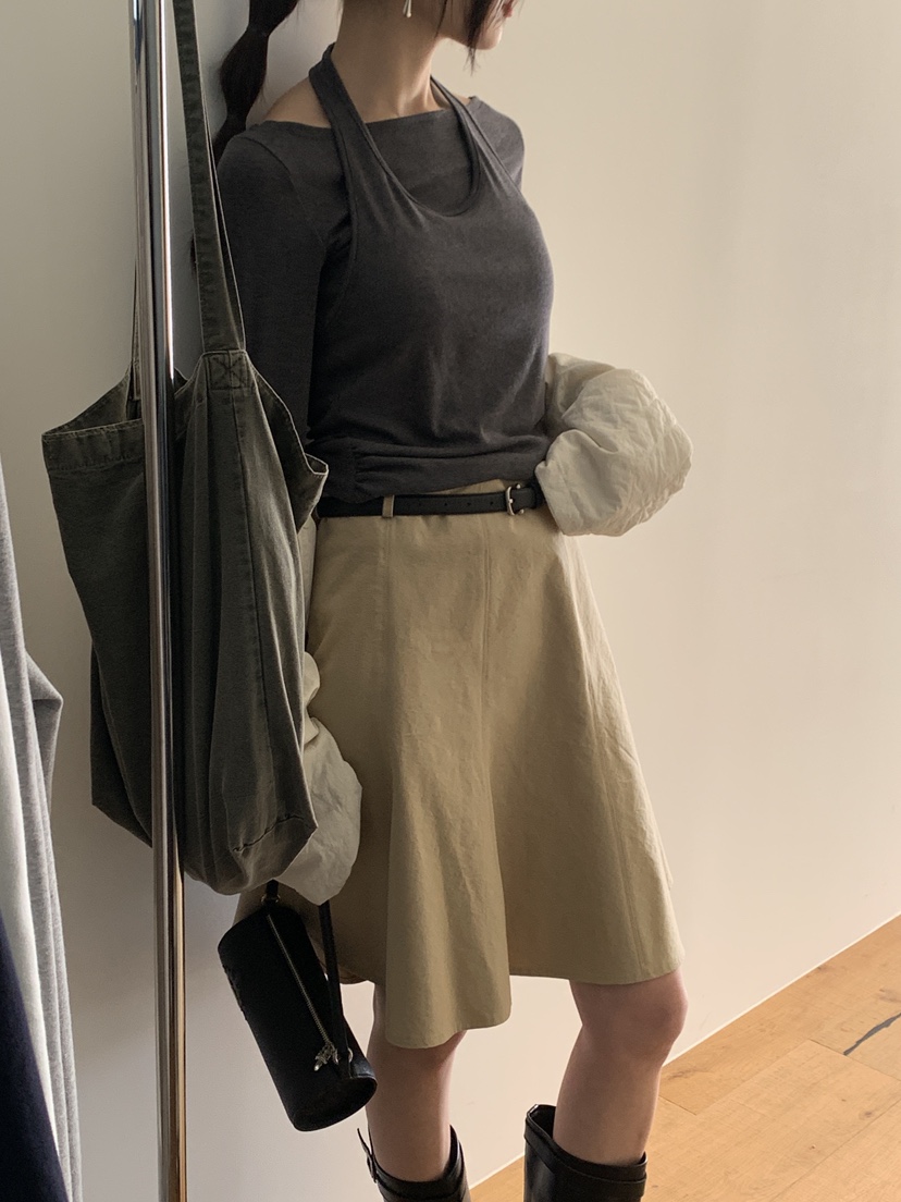 LOGARDEN韓國東大門代購女裝新品人氣半身裙中短裙不含腰帶LO GARDEN半身裙/中短裙