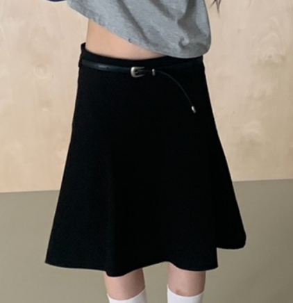 LOGARDEN韓國東大門代購女裝新品人氣半身裙中短裙不含腰帶LO GARDEN半身裙/中短裙圖色2