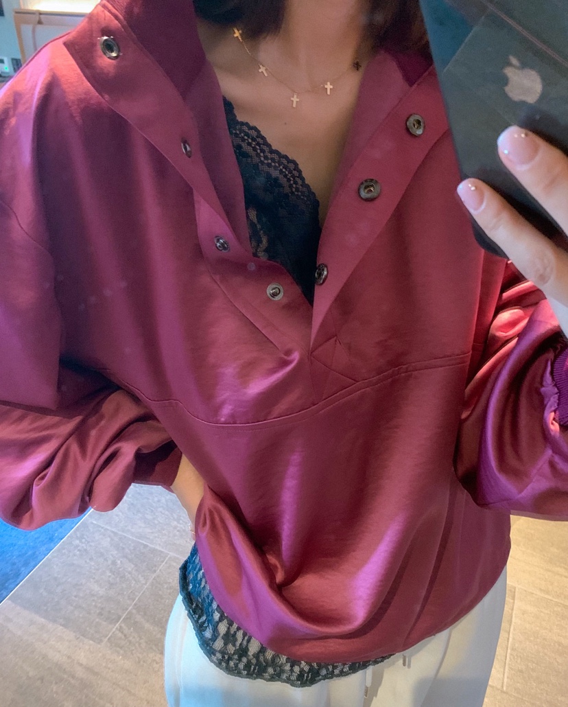 PARIS MATCH韓國代購女裝新款26春夏人氣襯衫蕾絲衫蕾絲PARIS MATCH襯衫/蕾絲衫