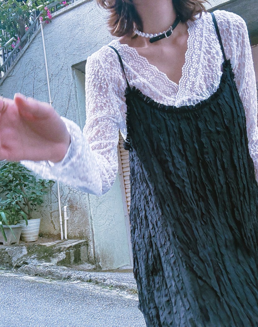 PARIS MATCH韓國代購女裝新款26春夏人氣襯衫蕾絲衫蕾絲PARIS MATCH襯衫/蕾絲衫