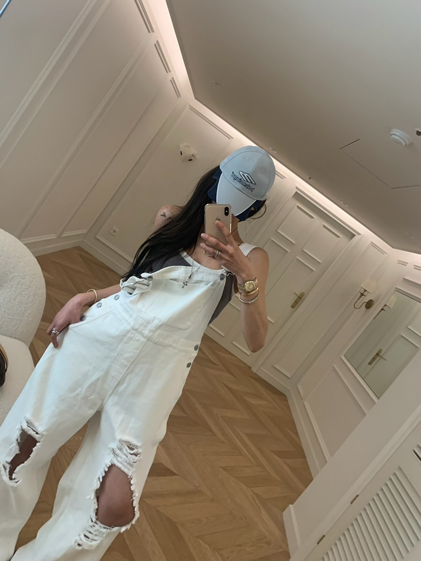 VIRKIN韓國代購女士新款推薦人氣職業26春夏休閑時尚背帶褲VIRKIN背帶褲