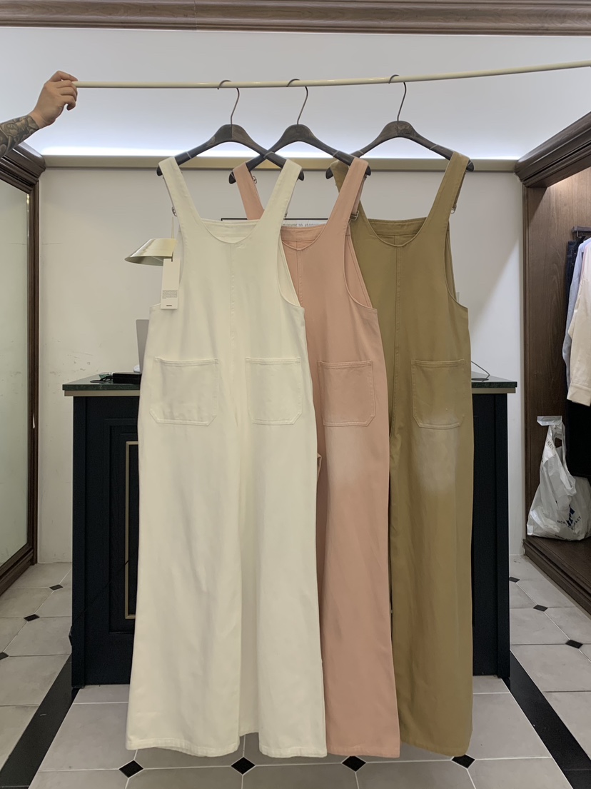 VIRKIN韓國代購女士新款推薦人氣職業26春夏休閑時尚背帶褲VIRKIN背帶褲