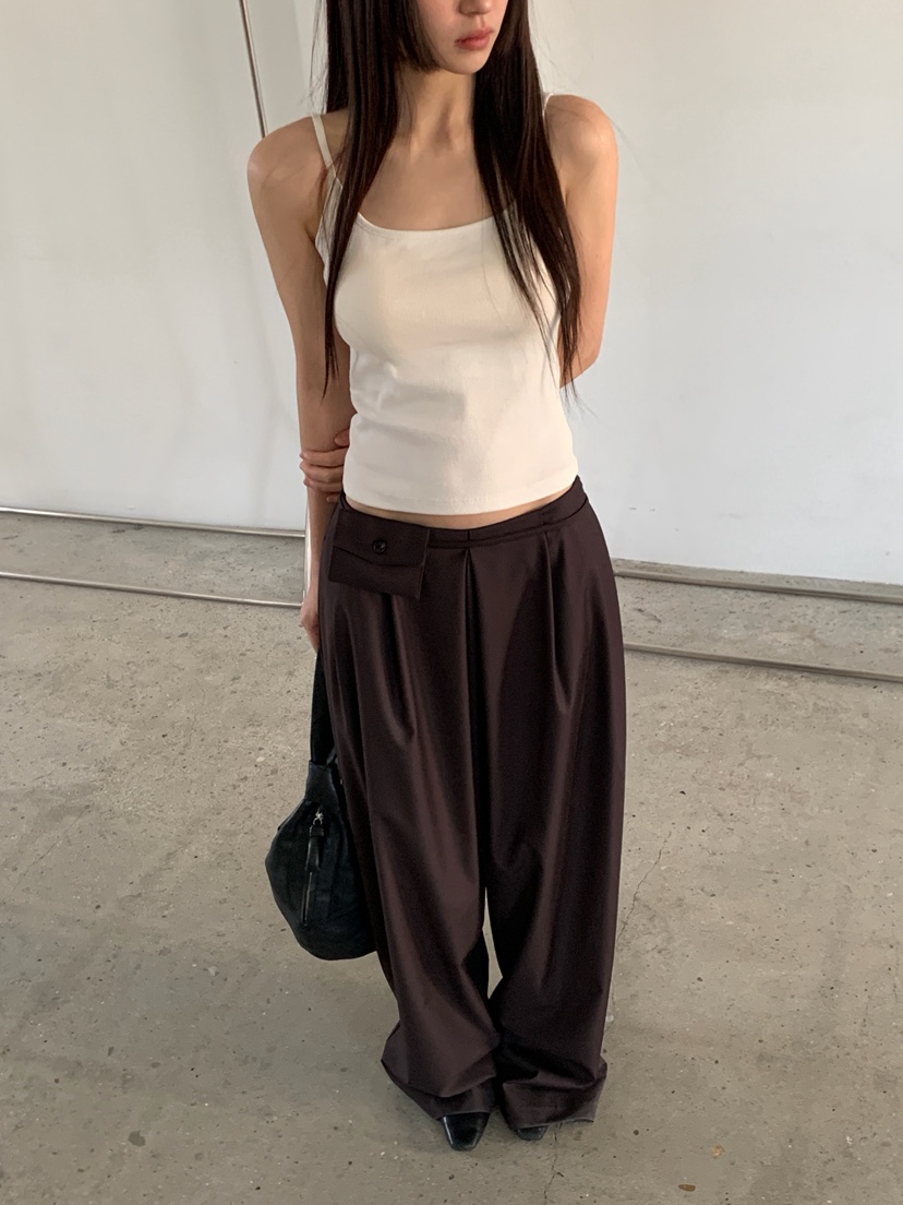 LOGARDEN韓國直郵女裝新品26春夏職業時尚休閑正裝褲西褲LO GARDEN正裝褲/西褲