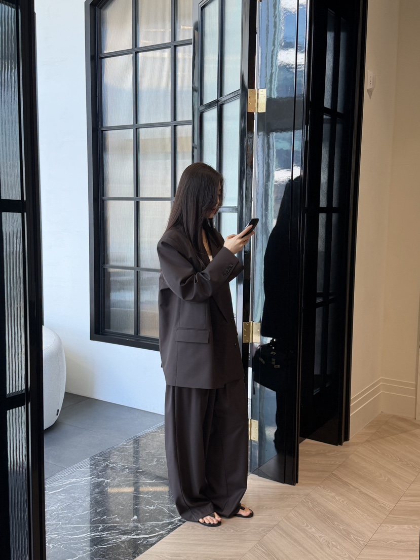 LOGARDEN韓國直郵女裝新品26春夏職業時尚休閑正裝褲西褲LO GARDEN正裝褲/西褲