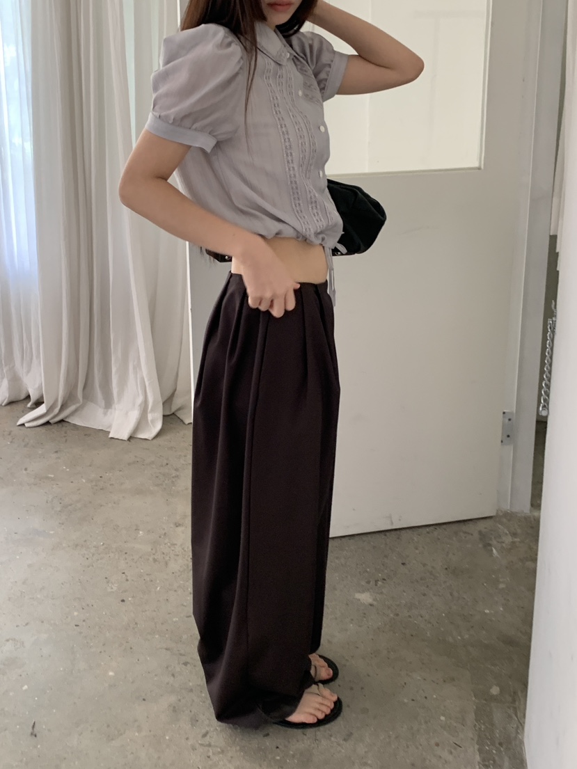 LOGARDEN韓國直郵女裝新品26春夏職業時尚休閑正裝褲西褲LO GARDEN正裝褲/西褲