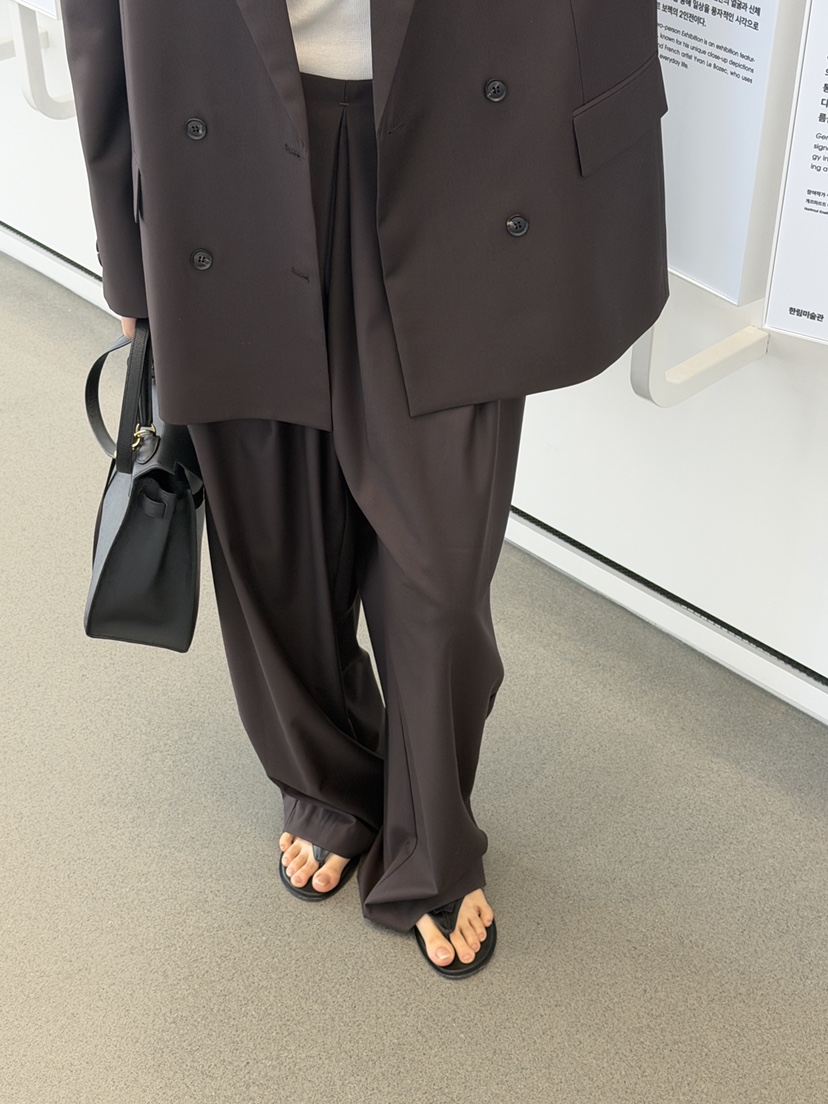 LOGARDEN韓國直郵女裝新品26春夏職業時尚休閑正裝褲西褲LO GARDEN正裝褲/西褲圖色2