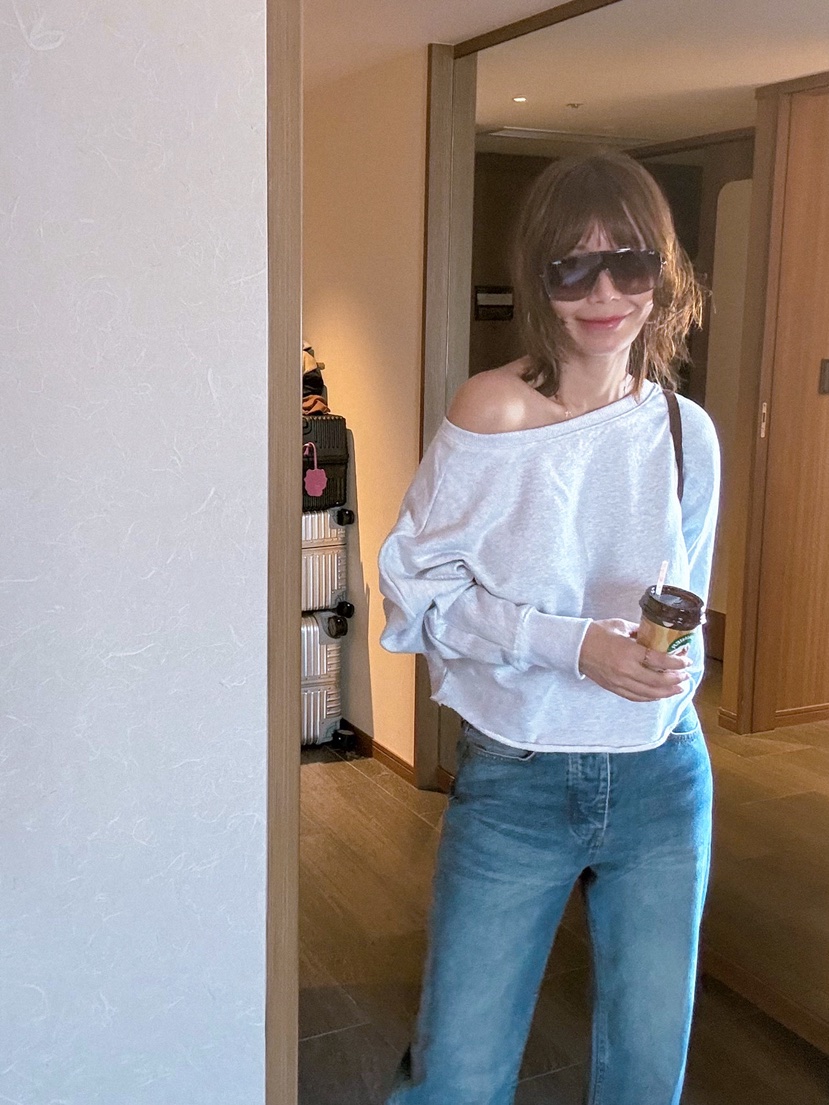 PARIS MATCH韓國東大門直郵女士新款推薦時尚休閑牛仔褲PARIS MATCH牛仔褲