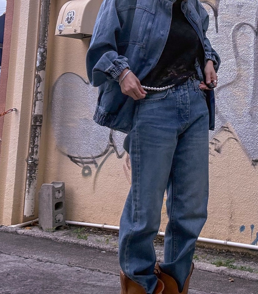 PARIS MATCH韓國東大門直郵女士新款推薦時尚休閑牛仔褲PARIS MATCH牛仔褲