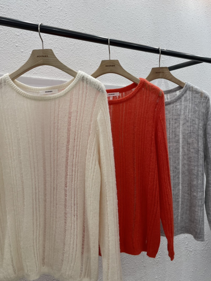 EGGPLANT韓國直郵實拍女士新品時尚人氣熱賣職業26春夏針織衫EGGPLANT針織衫