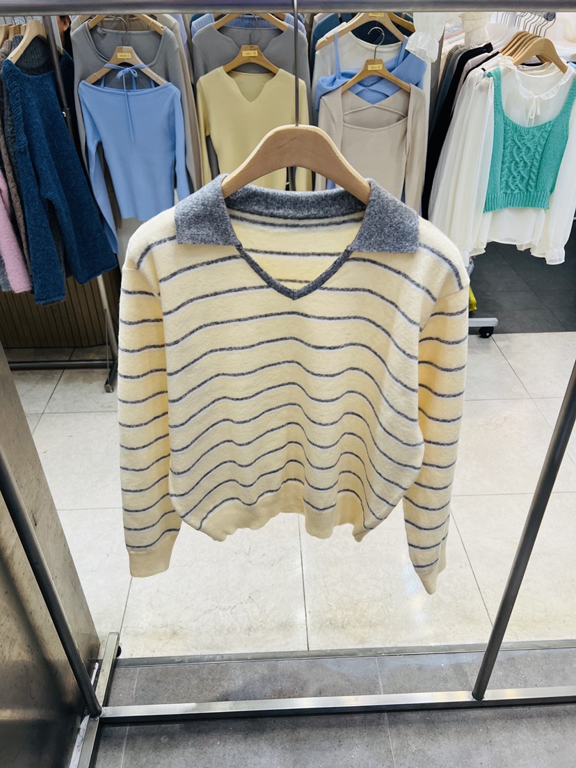 BLACK NOTE韓國直郵實拍女士新品熱賣職業休閑26春夏針織衫BLACK NOTE針織衫圖色3