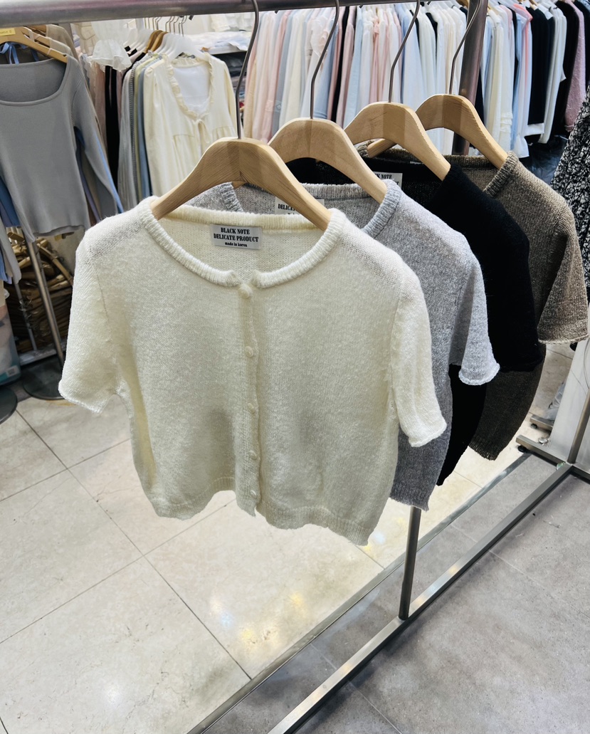 BLACK NOTE韓國代購女士新款26春夏職業時尚熱賣推薦針織衫BLACK NOTE針織衫