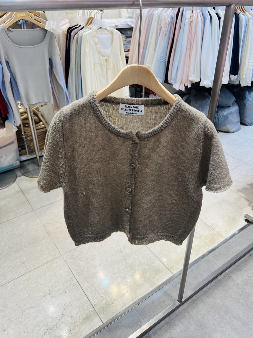 BLACK NOTE韓國代購女士新款26春夏職業時尚熱賣推薦針織衫BLACK NOTE針織衫圖色1