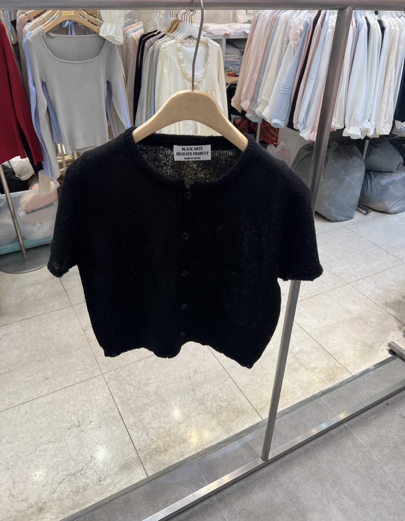 BLACK NOTE韓國代購女士新款26春夏職業時尚熱賣推薦針織衫BLACK NOTE針織衫圖色2