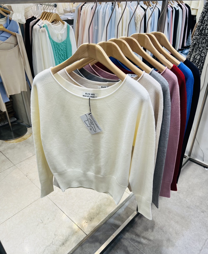 BLACK NOTE韓國代購女士新品時尚熱賣職業人氣休閑針織衫BLACK NOTE針織衫