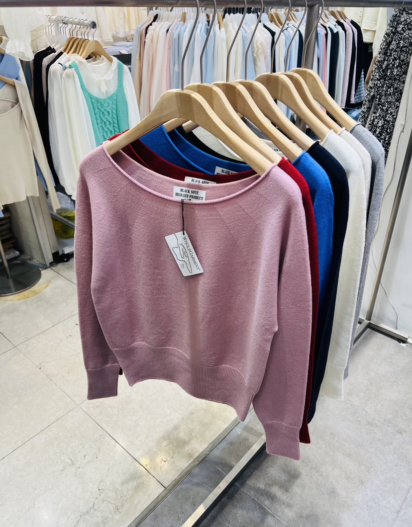 BLACK NOTE韓國代購女士新品時尚熱賣職業人氣休閑針織衫BLACK NOTE針織衫