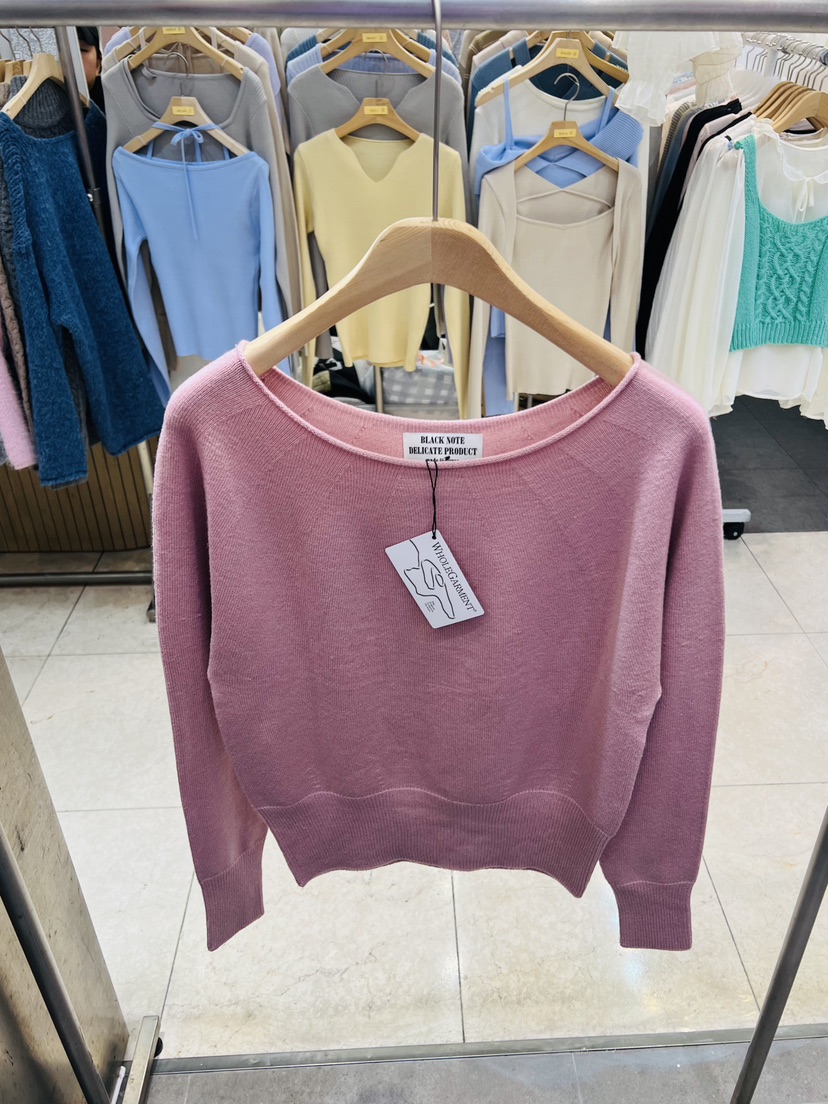 BLACK NOTE韓國代購女士新品時尚熱賣職業人氣休閑針織衫BLACK NOTE針織衫圖色3