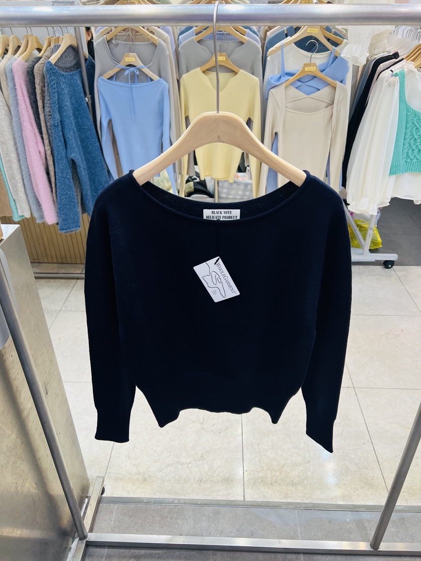 BLACK NOTE韓國代購女士新品時尚熱賣職業人氣休閑針織衫BLACK NOTE針織衫圖色4