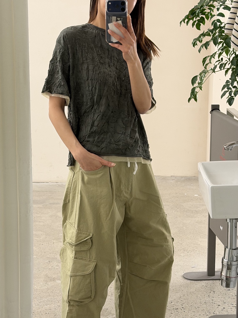 FRANC—L韓國東大門直郵女裝新款人氣職業26春夏休閑時尚T恤FRANCT恤圖色2