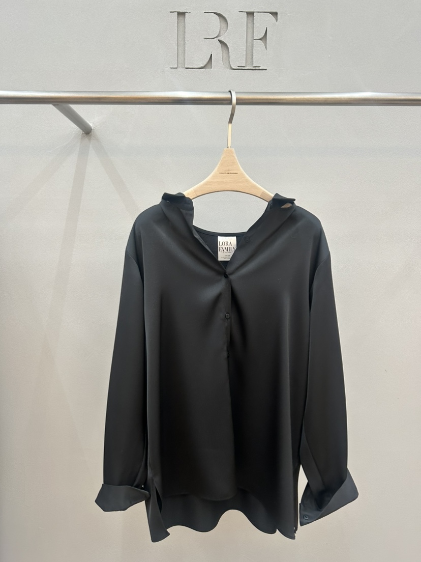 PLUS HONG-P韓國東大門直郵女裝新款推薦襯衫蕾絲衫不含吊帶絲綢LORA FAMILY/PLUS HONG襯衫/蕾絲衫圖色2