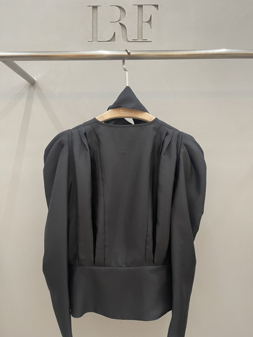 PLUS HONG-P韓國代購女裝新品熱賣職業休閑襯衫蕾絲衫拉鏈LORA FAMILY/PLUS HONG襯衫/蕾絲衫