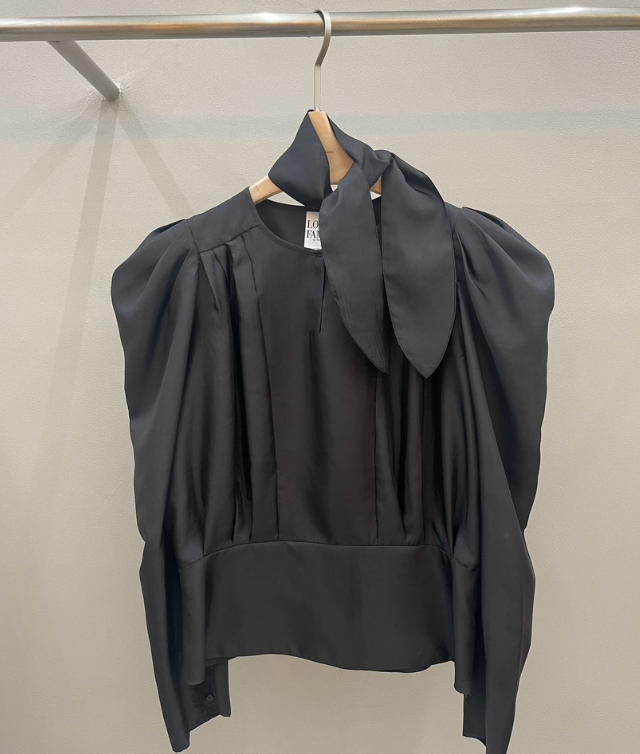 PLUS HONG-P韓國代購女裝新品熱賣職業休閑襯衫蕾絲衫拉鏈LORA FAMILY/PLUS HONG襯衫/蕾絲衫圖色2