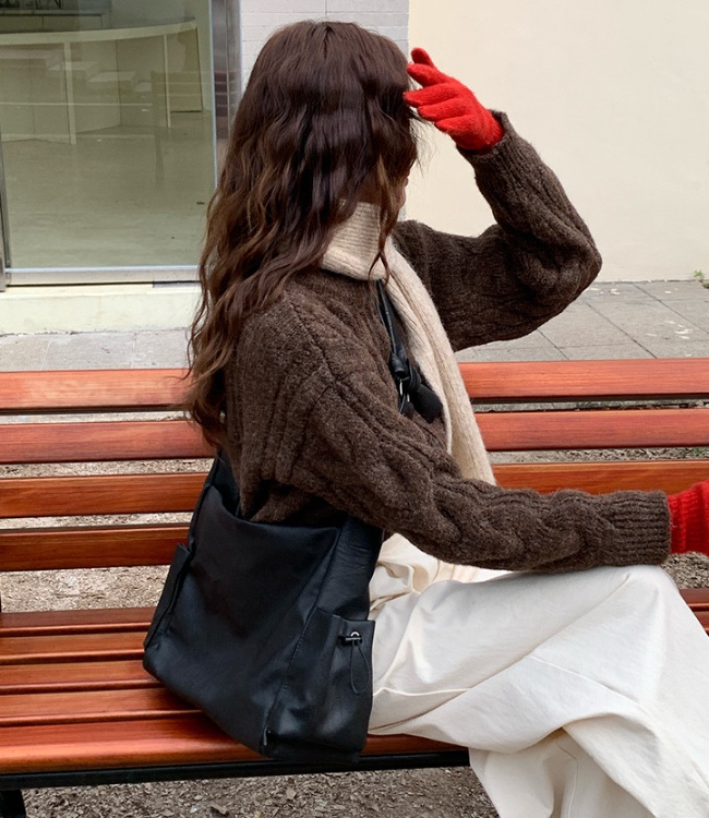 POSH BLUE韓國直郵女裝新款人氣26春夏單肩斜跨包兩個口袋POSH BLUE單肩/斜跨包