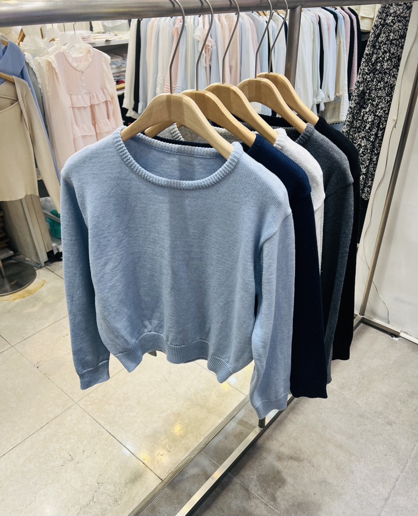 BLACK NOTE韓國東大門代購女士新款時尚休閑26春夏針織衫棉BLACK NOTE針織衫