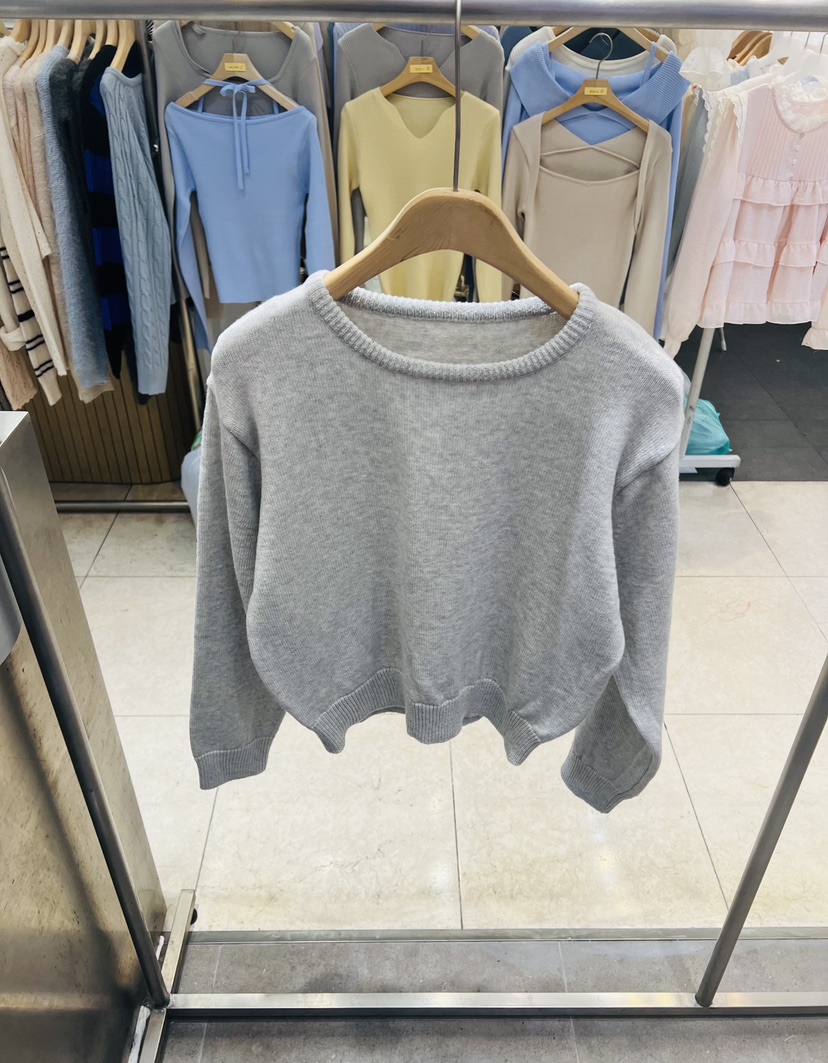 BLACK NOTE韓國東大門代購女士新款時尚休閑26春夏針織衫棉BLACK NOTE針織衫圖色7