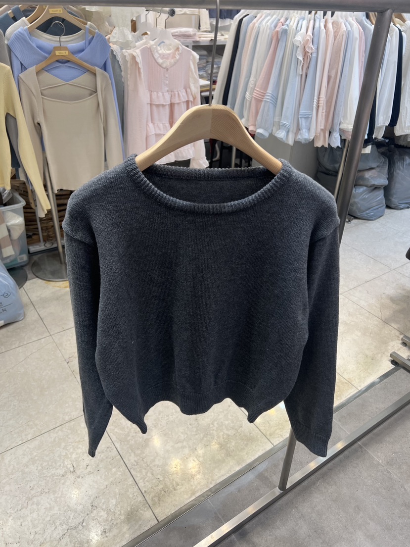 BLACK NOTE韓國東大門代購女士新款時尚休閑26春夏針織衫棉BLACK NOTE針織衫圖色8