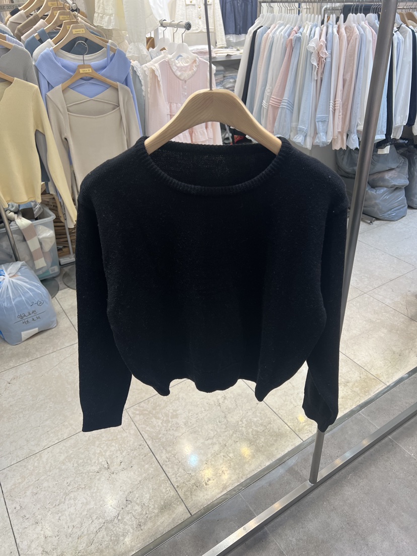 BLACK NOTE韓國東大門代購女士新款時尚休閑26春夏針織衫棉BLACK NOTE針織衫圖色10