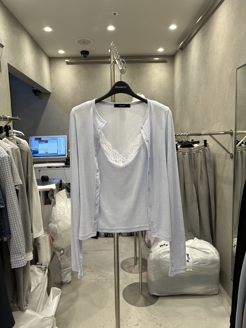 CELEBRITY-A韓國代購女裝新款職業人氣推薦針織衫羊毛衫CELEBRITY-A針織衫圖色2