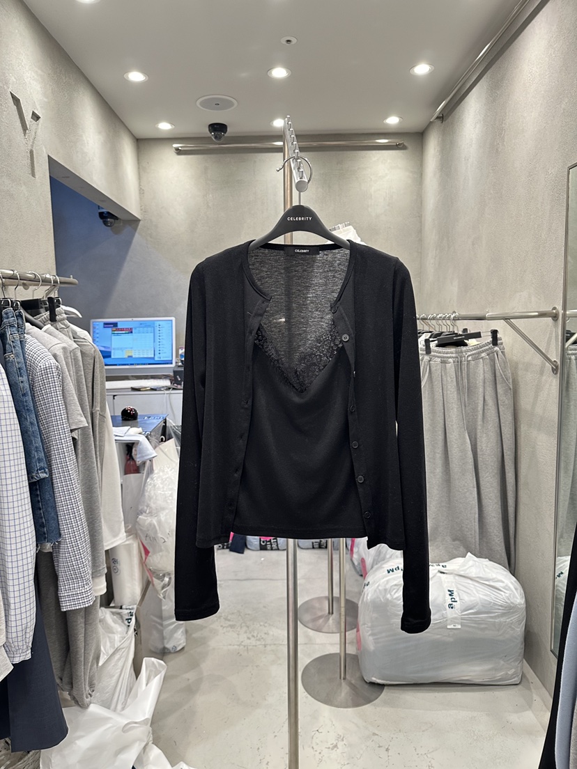 CELEBRITY-A韓國代購女裝新款職業人氣推薦針織衫羊毛衫CELEBRITY-A針織衫圖色3