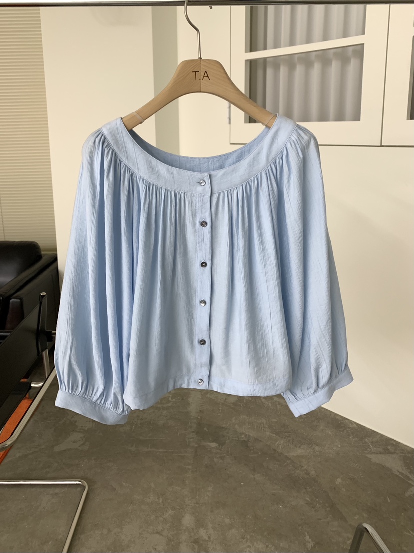 THE ABLE韓國代購女士新款推薦26春夏人氣職業襯衫蕾絲衫THE ABLE/TA襯衫/蕾絲衫圖色2