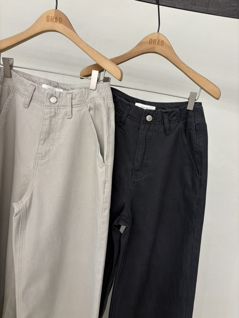 OHAO韓國直郵女士新品人氣時尚熱賣職業推薦休閑26春夏休閑褲OHAO/HA MONG休閑褲