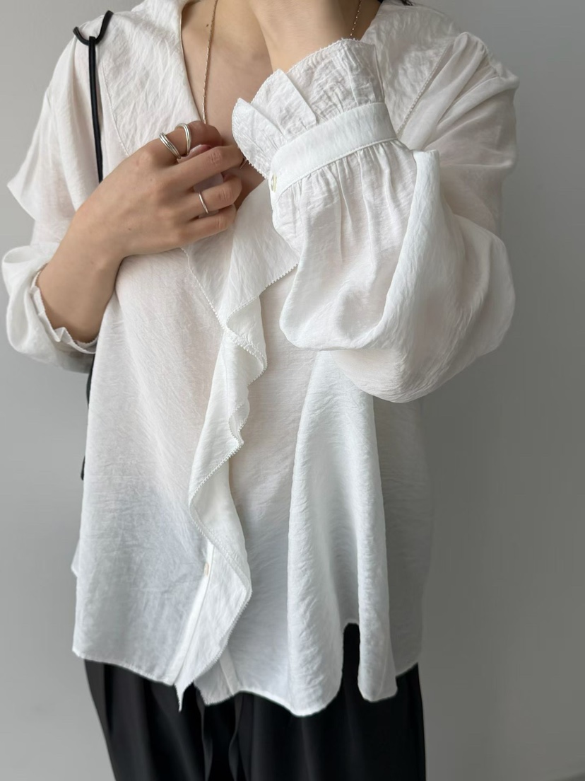 ARKIE/TAF韓國代購女士新款職業人氣休閑推薦襯衫蕾絲衫ARKIE/TAF襯衫/蕾絲衫