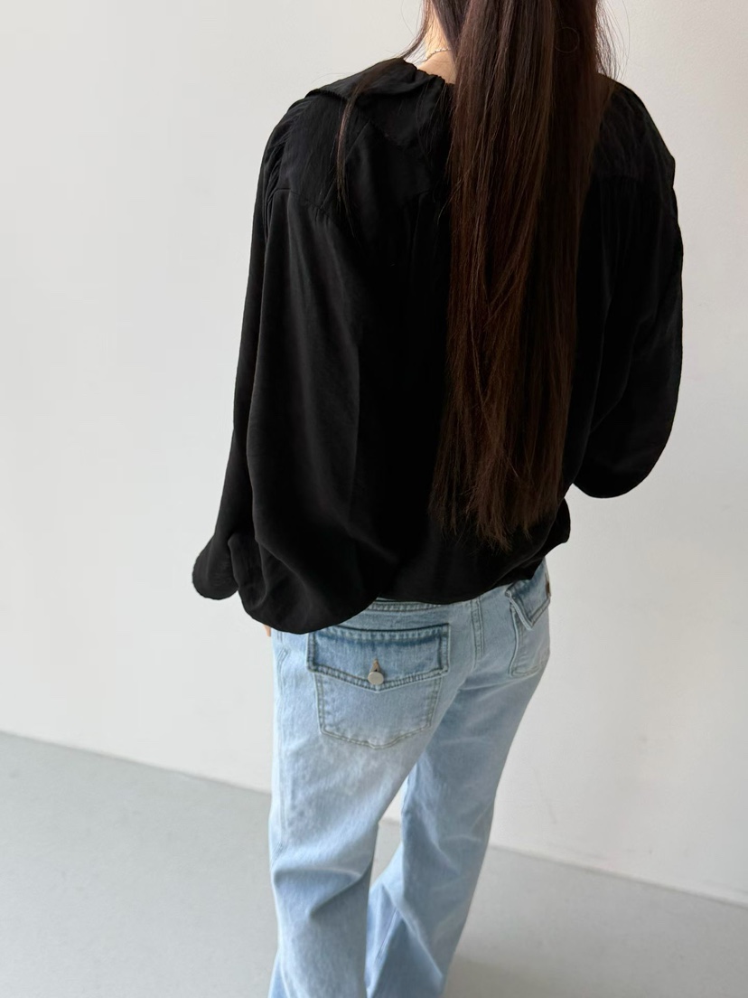 ARKIE/TAF韓國代購女士新款職業人氣休閑推薦襯衫蕾絲衫ARKIE/TAF襯衫/蕾絲衫