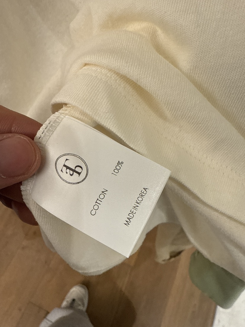 THE ABLE韓國直郵女士新品休閑人氣職業熱賣推薦26春夏T恤THE ABLE/TAT恤