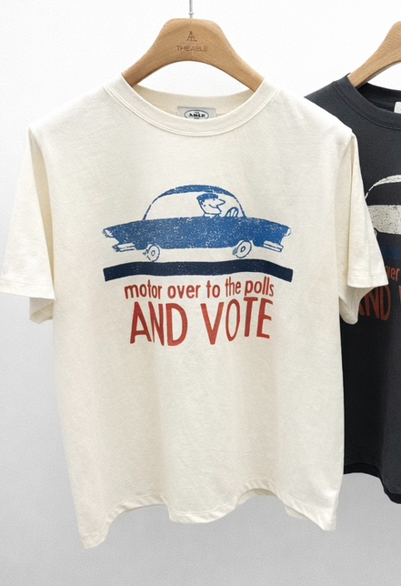 THE ABLE韓國直郵女士新品休閑人氣職業熱賣推薦26春夏T恤THE ABLE/TAT恤圖色1