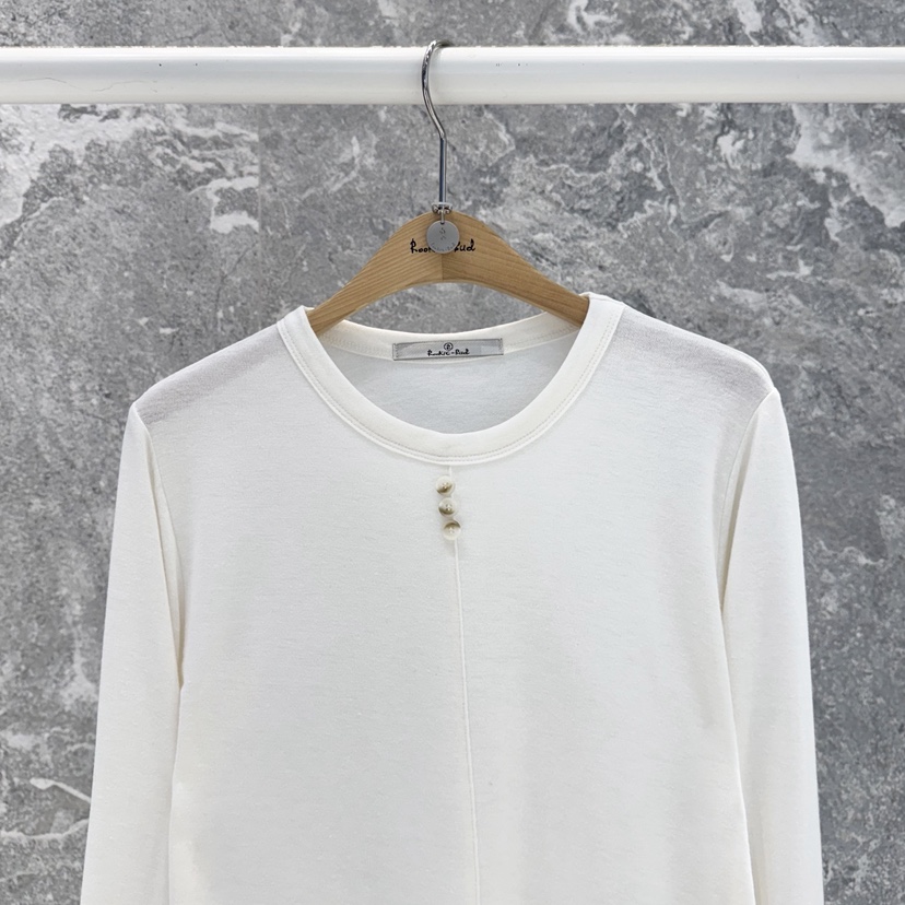 ROOKIE BUD韓國東大門代購女士新品休閑時尚長袖T恤羊毛ROOKIE BUD-L長袖T恤