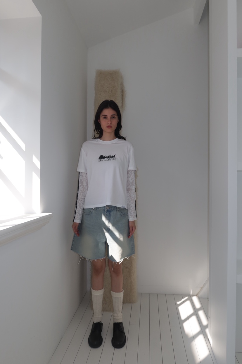 FIFO/UNANSWERED-MYSTERY韓國直郵女士新品熱賣長袖T恤FIFO/UNANSWERED-MYSTERY長袖T恤