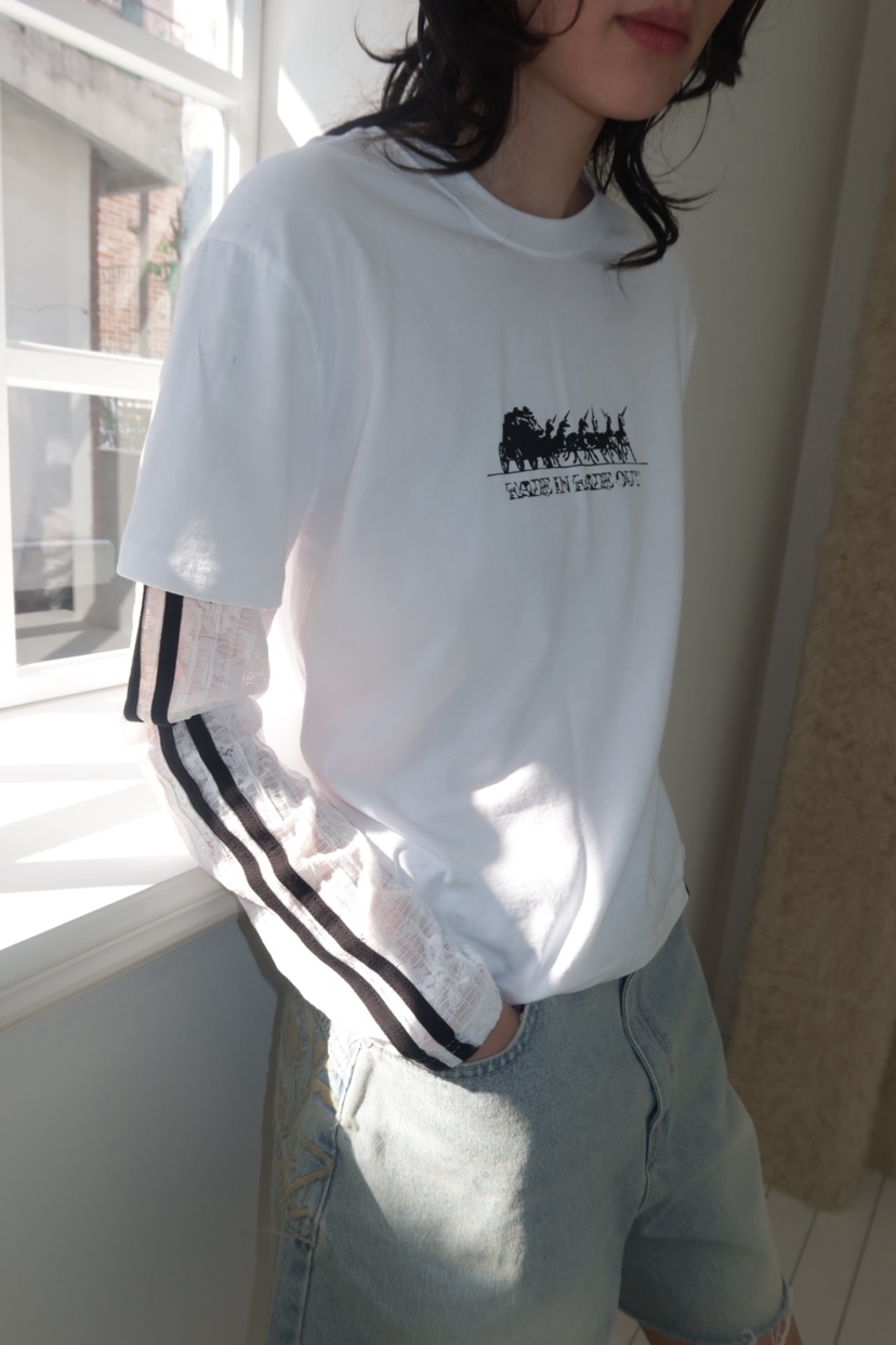 FIFO/UNANSWERED-MYSTERY韓國直郵女士新品熱賣長袖T恤FIFO/UNANSWERED-MYSTERY長袖T恤