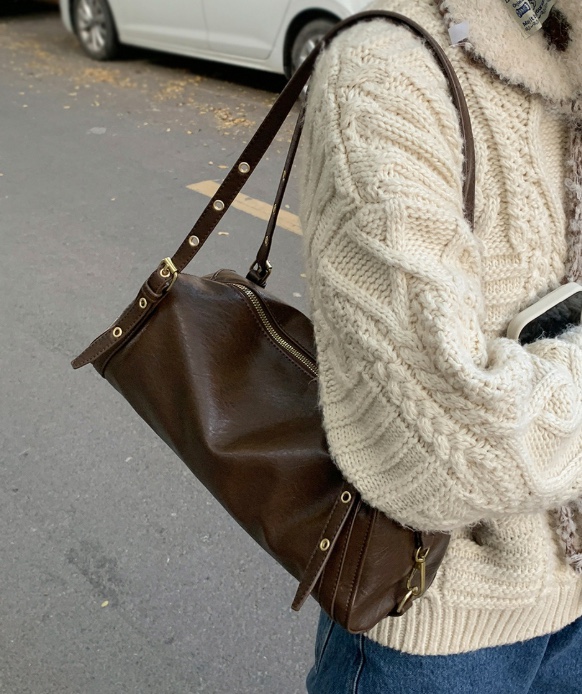 POSH BLUE韓國直郵女士新款人氣熱賣單肩斜跨包不含配飾POSH BLUE單肩/斜跨包