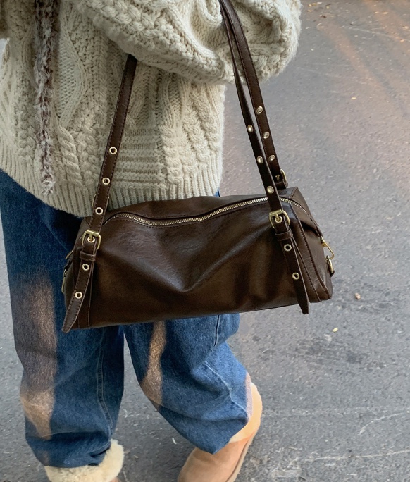 POSH BLUE韓國直郵女士新款人氣熱賣單肩斜跨包不含配飾POSH BLUE單肩/斜跨包