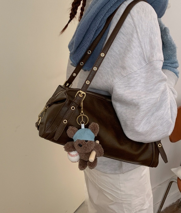 POSH BLUE韓國直郵女士新款人氣熱賣單肩斜跨包不含配飾POSH BLUE單肩/斜跨包