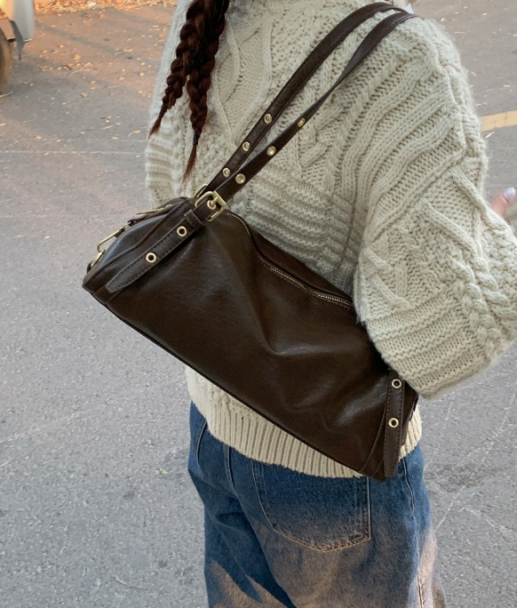 POSH BLUE韓國直郵女士新款人氣熱賣單肩斜跨包不含配飾POSH BLUE單肩/斜跨包圖色1