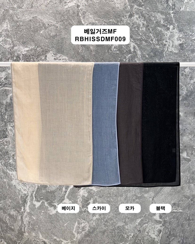 ROOKIE BUD韓國東大門代購女裝新品推薦26春夏熱賣圍巾披肩ROOKIE BUD-L圍巾/披肩