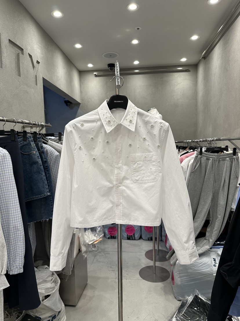 CELEBRITY-A韓國代購女裝新款人氣職業26春夏襯衫蕾絲衫CELEBRITY-A襯衫/蕾絲衫圖色1